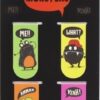 Закладка-магнитная 4шт 25*55 картон Monster КОКОС 205627 2 Закладка-магнитная 4шт 25*55 картон Monster КОКОС 205627