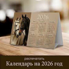 Календарь-домик Лошади в природе 2026 7.0000510 1 Календарь-домик Лошади в природе 2026 7.0000510