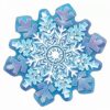 Украшение на скотче Мир поздравлений 150 Новогоднее- Снежинка, 150*150мм, без отделки 2 Украшение на скотче Мир поздравлений 150 Новогоднее- Снежинка, 150*150мм, без отделки