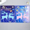 Наклейка фосфорная Олени с клеевыми подушечками набор 2 шт МИКС 29,5х25 см 7882189 3 Наклейка фосфорная Олени с клеевыми подушечками набор 2 шт МИКС 29,5х25 см 7882189