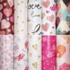 Бумага упаковочная подарочная мелованная Love Story , 70x100 см, 10 дизайнов ассорти, ЗОЛОТАЯ СКАЗКА, 591916 2 Бумага упаковочная подарочная мелованная Love Story , 70x100 см, 10 дизайнов ассорти, ЗОЛОТАЯ СКАЗКА, 591916