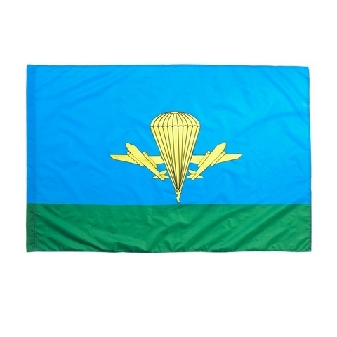 Флаг ВДВ 090*140см, полиэфирный шёлк 2763507 1 Флаг ВДВ 090*140см, полиэфирный шёлк 2763507