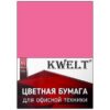 Бумага KWELT неон А4 80г/м 100л розовый 3 Бумага KWELT неон А4 80г/м 100л розовый