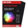 Бумага цветная А4 80г/м2 50л интенсив KLERK 230936 черный 3 Бумага цветная А4 80г/м2 50л интенсив KLERK 230936 черный