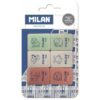 Ластик MILAN, каучук 445, 31х23х9мм, 6шт в блистере (ЦЕНА ЗА 6 ШТ) (BMM10049) (1095851) 2 Ластик MILAN, каучук 445, 31х23х9мм, 6шт в блистере (ЦЕНА ЗА 6 ШТ) (BMM10049) (1095851)