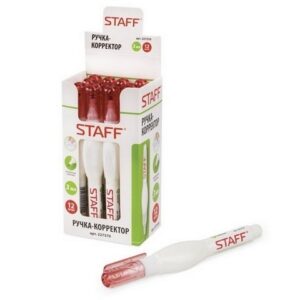 Ручка-корректор Staff Everyday , 3 мл, металлический наконечник, 227570