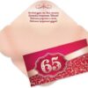 Конверт для денег КВАДРА ЮБИЛЕЙ 65 лет (10) (4666) 2 Конверт для денег КВАДРА ЮБИЛЕЙ 65 лет (10) (4666)
