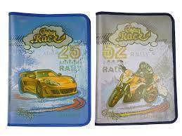 Папка А4 пластиковая. CRAZY RACE. KIDIS 7160 1 Папка А4 пластиковая. CRAZY RACE. KIDIS 7160