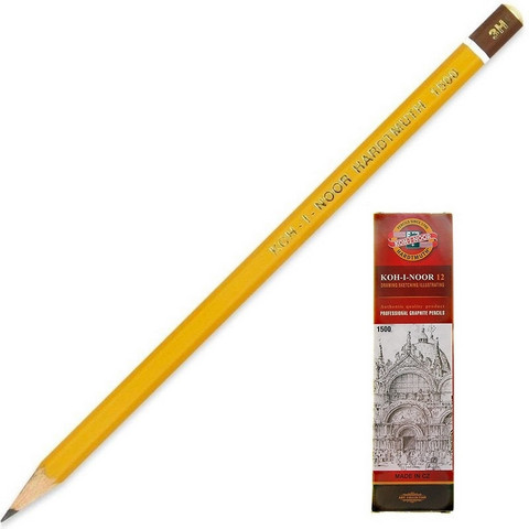 Карандаш 03Н деревянный шестигранный заточенный KOH-I-NOOR 15003Н 1 Карандаш 03Н деревянный шестигранный заточенный KOH-I-NOOR 15003Н