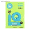Бумага цветная А4 80г/м2 500л неон IQ Color 00-00012629/65157 зеленый 3 Бумага цветная А4 80г/м2 500л неон IQ Color 00-00012629/65157 зеленый