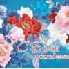 Конверт для денег Праздник 445 С Днем рождения! Цветы, 168*82мм, фольга серебряная, текст 3 Конверт для денег Праздник 445 С Днем рождения! Цветы, 168*82мм, фольга серебряная, текст