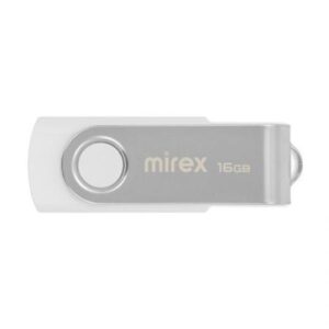 Флеш-память 16 GB Mirex Swivel белый USB 2.0