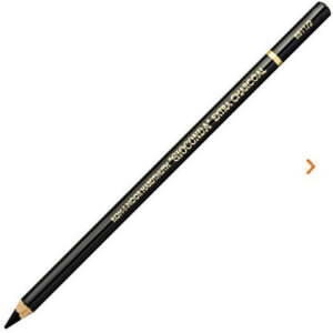 Угольный карандаш Koh-I-Noor Gioconda Extra 8811 B, черный, заточен
