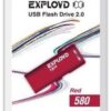 Флеш-диск Exployd 16GB 580 красный USB 2.0 3 Флеш-диск Exployd 16GB 580 красный USB 2.0