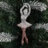 Украшение, Балерина, 14 см, акрил, цвет прозрачный/розовые блестки, ЛЬДИНКА, 253358 2 Украшение, Балерина, 14 см, акрил, цвет прозрачный/розовые блестки, ЛЬДИНКА, 253358