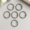 Кольца для творчества (для фотоальбомов) Чёрное набор 6 шт d=3 см 2587235 3 Кольца для творчества (для фотоальбомов) Чёрное набор 6 шт d=3 см 2587235