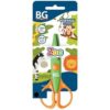 Ножницы детские BG Zoo 13,5см, фигурное лезвие, ассорти, европодвес 2 Ножницы детские BG Zoo 13,5см, фигурное лезвие, ассорти, европодвес