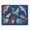 Трафарет-раскраска, пластик, 15*20 см, Морские обитатели, Пчелка, ТР-06 2 Трафарет-раскраска, пластик, 15*20 см, Морские обитатели, Пчелка, ТР-06