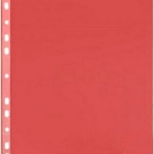 Папка-вкладыш Бюрократ Премиум -013RED красный А4+ (упак.:50шт)