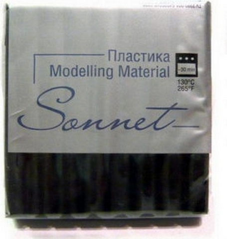 Пластика 1цв 56гр Sonnet 5964810 черный 1 Пластика 1цв 56гр Sonnet 5964810 черный