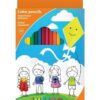 Карандаши цветные трёхгранные Jumbo Kite 12цв. (толстые) арт. K17-048 3 Карандаши цветные трёхгранные Jumbo Kite 12цв. (толстые) арт. K17-048