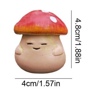 Мини фигурки грибочки 10шт/уп М79-14-03 3