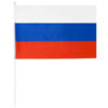 Флаг РФ 040*060см Basir Триколор 60*40см на палочке, искусственный шелк 3 Флаг РФ 040*060см Basir Триколор 60*40см на палочке, искусственный шелк