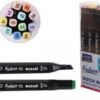 Набор маркеров для скетчинга 12цв двусторонние 3-6,2мм Mazari Fantasia Pastel colors пастельные цвет 2 Набор маркеров для скетчинга 12цв двусторонние 3-6,2мм Mazari Fantasia Pastel colors пастельные цвет