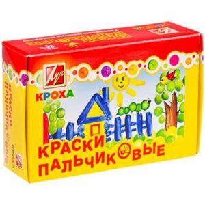 Краски пальчиковые Луч Кроха 6цв*40мл
