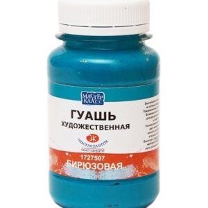 Гуашь МК 100мл бирюзовая