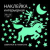 Наклейка 3Д интерьерная светящаяся Единорог 30*20см 10059189 3 Наклейка 3Д интерьерная светящаяся Единорог 30*20см 10059189