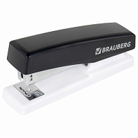 Степлер №24/6, 26/6 BRAUBERG STYLE MAX , до 30 листов, черный, 272749 1 Степлер №24/6, 26/6 BRAUBERG STYLE MAX , до 30 листов, черный, 272749