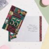 Открытка К (конгрев+глиттер) С Юбилеем 55! 01438 3 Открытка К (конгрев+глиттер) С Юбилеем 55! 01438