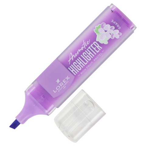 Текстовыделитель 1-3,5мм LOREX Aromatic Rich fruit Pastel LXTMA-RFPV сиреневый 1 Текстовыделитель 1-3,5мм LOREX Aromatic Rich fruit Pastel LXTMA-RFPV сиреневый